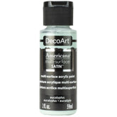 DECOART AMERICANA MULTI SURFACE SATIN ACRYLIC PAINT - 59 ML (2 OZ) - EUCALYPTUS (577)